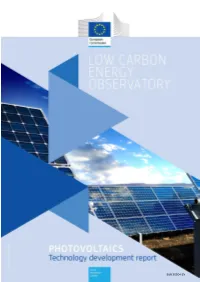 Solar PV Technology Development Report 2020
