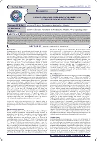 Dr Pratima S Jadhav* Review Paper Biochemistry