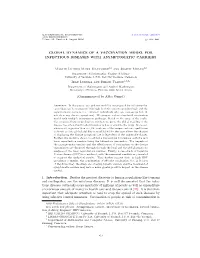 Global Dynamics of a Vaccination Model for Infectious Diseases with Asymptomatic Carriers