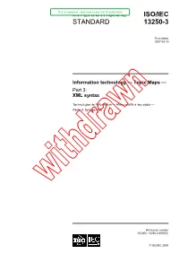 Iso/Iec 13250-3:2007(E)