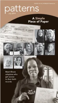 PDF Version of July 2014 Patterns
