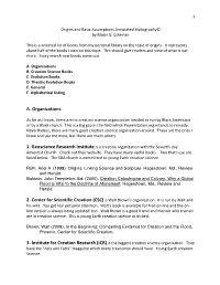Powerstation.Org Origins Annotated Bibliography