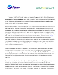 Statements Contained in This Release As the Result of New Information Or Future Events Or Developments