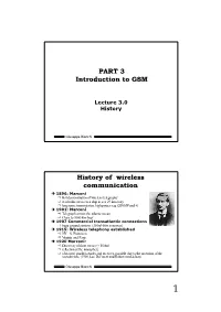 Introduction to GSM