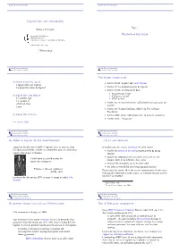 Logiciel Libre, Une Introduction Part I Perspective Historique Des Étapes