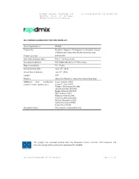 D2.3 Design Guidelines for the Rapid-Api Industrial Design of Multimodal Interactive Expressive Technology