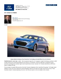 2011 Sonata Hybrid