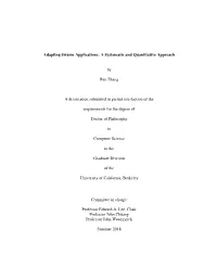 Adapting Swarm Applications: a Systematic and Quantitative Approach