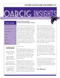 ADMINISTRATION to Complete, and How They Are Proposed to Be the OABCIG Facilities Committee Continues to Funded