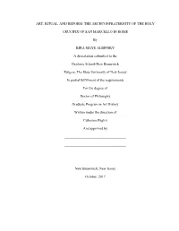 Art, Ritual, and Reform: the Archconfraternity of the Holy