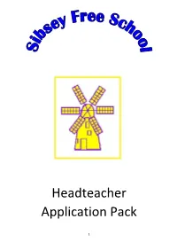 Headteacher Application Pack