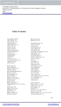 Index of Names