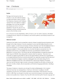 Iran - Christians Page 1 of 2