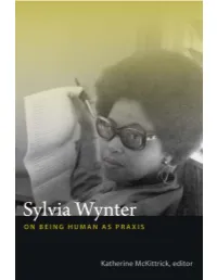 Katherine-Mckittrick-Sylvia-Wynter-On