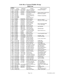 Little River NWR Moth List