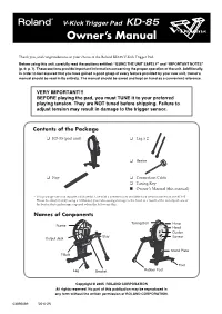 Owner's Manual