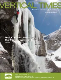ROCK Project Takes on the Flood of New Climbers Page 8
