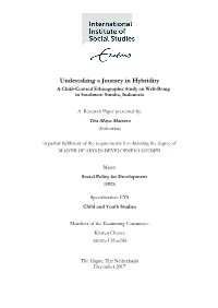 Undertaking a Journey in Hybridity a Child-Centred Ethnographic Study on Well-Being in Southwest Sumba, Indonesia