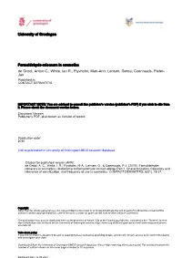 University of Groningen Formaldehyde-Releasers In
