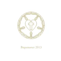 Bispemøtet 2013 Bispemøtet