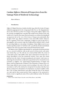 Catalan Alghero: Historical Perspectives from the Vantage Point of Medieval Archaeology