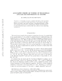 Associated Primes of Powers of Edge Ideals and Ear Decompositions Of