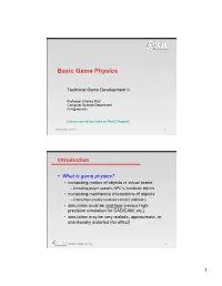 Basic Physics
