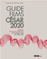 Guide Films César 2020
