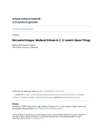 Medieval Echoes in CS Lewis's Space Trilogy