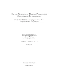 On the Viability of Memory Forensics in Compromised Environments