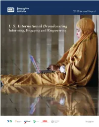 U.S. International Broadcasting Informing, Engaging and Empowering
