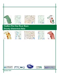 Yadkin-Pee Dee River Basin Priority Watershed Atlas