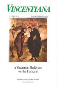 A Vincentian Reflection on the Eucharist