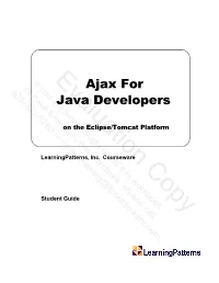 Ajax for Java Developers