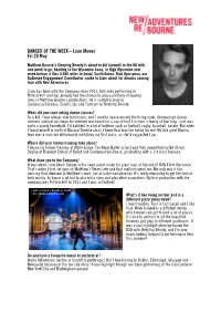 DANCER of the WEEK – Liam Mower Fri 20 May