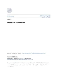 Michael Osei V. Lasalle Univ