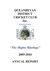 QDCC Annual Report 2010