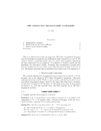 The Axioms for Triangulated Categories