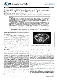 U-Shaped Bilateral Ileal Ureter Substitution for Failed Conservative