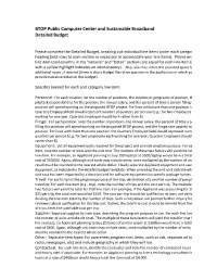 Application Part 3, Attachments