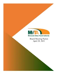 April 28 Board Packet.Pdf