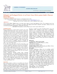 Preliminary Survey on the Bushmeat Sector in Nord-Ubangi