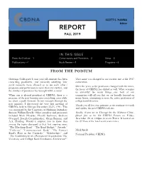 Report Fall 2019 Scott S