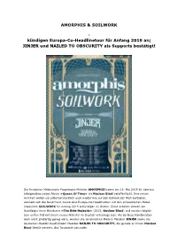 Amorphis & Soilwork