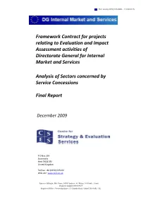 Concessions CSES 260210