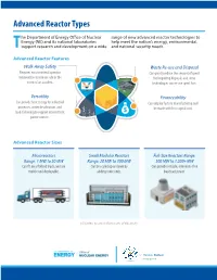 Advanced Reactor Types