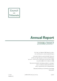 Annual Report 2006/2007