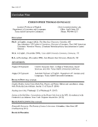 Curriculum Vitae