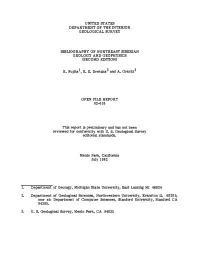 K. Fujita1, E. E. Dretzka2 and A. Grantz3 This Report Is Preliminary and Has Not Been Reviewed for Conformity with U. S. Geologi
