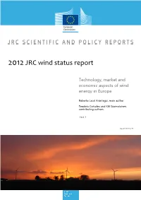 2012JRC Wind Status Report